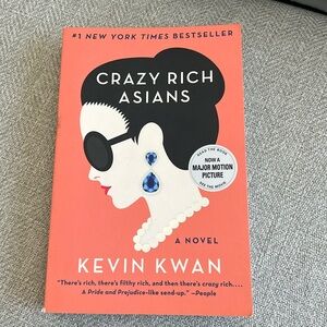Crazy Rich Asians by Kevin Kwan. Soft cover in great condition.